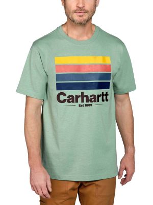105910 Work T-shirt Line Graphic Logo - Carhartt