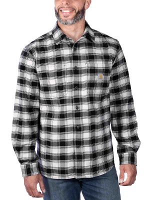 Carhartt Work Shirt Flannel Fleece 105945 Malt