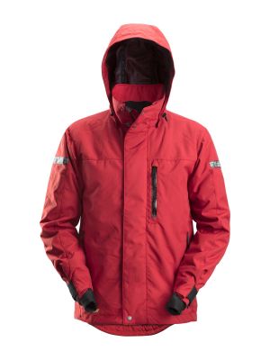 1102 Work Jacket Waterproof Insulated  Snickers 71workx Chili red 1604 front