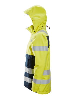 1361 High Vis Work Jacket Shell Class 3 Protecwork - Snickers