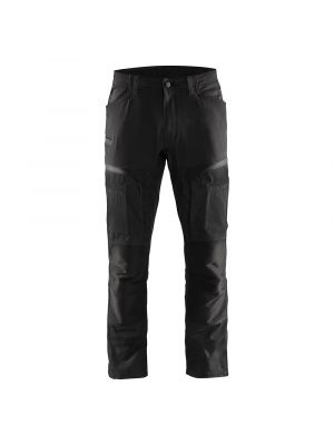 Blåkläder 1456-1845 Service Trousers Stretch - Black/Dark Grey