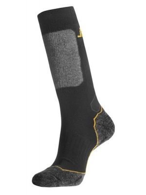 Snickers 9203 Wool Mix High Socks - Black/Grey