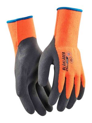 2960-1450 Work Gloves Lined Latex Coated - 5300 Orange - Blåkläder - front