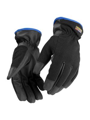 2266-3944 Work Gloves Lined - 9900 Black - Blåkläder - front