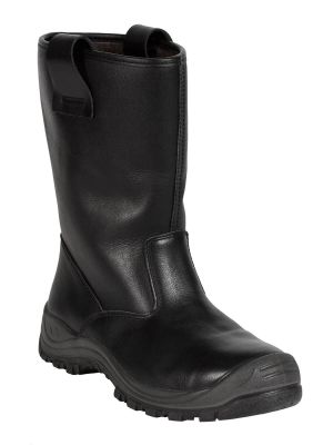 2303-0000 Winter Work Boots S3 9900 Black Blåkläder 71Workx Front