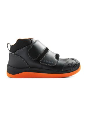 2459 Safety Shoes Asphalt S2 Elite High Blåkläder 9900 Black 71workx side left