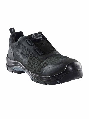 2470 Low Safety Shoe S3 Gecko Boa Closure Black 9999 Blåkläder 71workx front