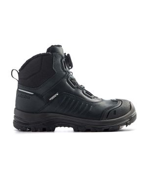 2492 High Safety Shoes S3 Storm Blåkläder Black Black 9999 71workx Front
