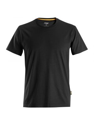 Snickers 2526 AllroundWork, T-Shirt Organic Cotton - Black