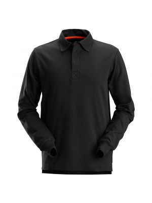Snickers 2612 AllroundWork, Rugby Shirt - Black