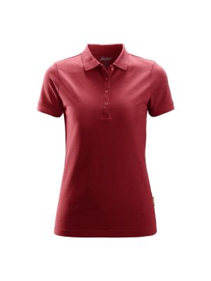 Snickers 2702 Women's Polo Shirt - Chili Red