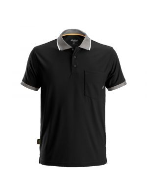Snickers 2724 AllroundWork, 37.5 ® Technology Polo Shirt s/s - Black