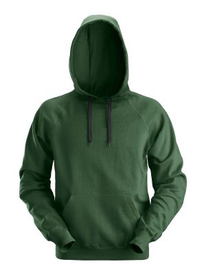 2800 Work Hoodie Snickers Forest Green 3900 71workx front