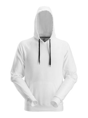 2800 Work Hoodie Snickers White 0900 71workx front