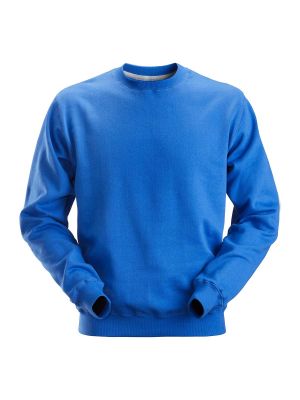 2810 Work Sweater True Blue 5600 Snickers 71workx front