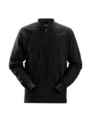 Snickers 2813 1/2 Zip Sweatshirt MultiPockets™ - Black