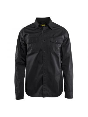 Blåkläder 3298-1190 Twill Shirt - Black
