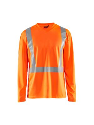 UV T-Shirt High Vis Long Sleeve 3383 High Vis Oranje - Blåkläder