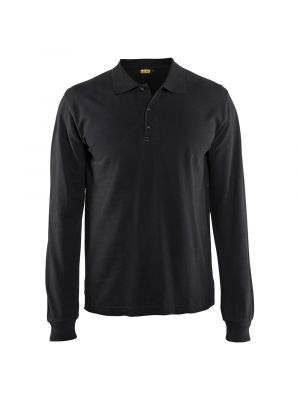 Blåkläder 3388-1050 Polo Shirt l/s - Black