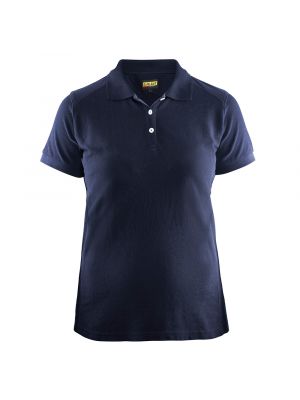 Blåkläder 3390-1050 Women's Pique Polo Shirt - Navy