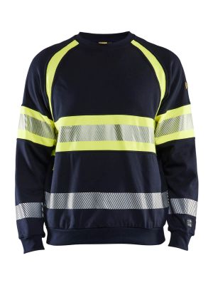3459-1762 High Vis Work Sweater Fireproof - Blåkläder