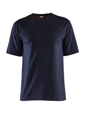 3482-1737 Work T-Shirt Fireproof 8900 Navy Blue Blåkläder 71Workx Front