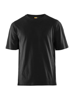 3482-1737 Work T-Shirt Fireproof 9900 Black Blåkläder 71Workx Front