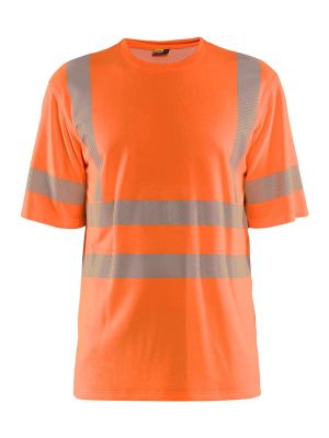 35222537 High Vis Work T-Shirt Orange 5300 Blåkläder 71workx front