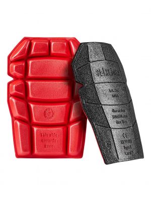 4058-1203 Knee Pads - 9956 Black/Red - Blåkläder - front