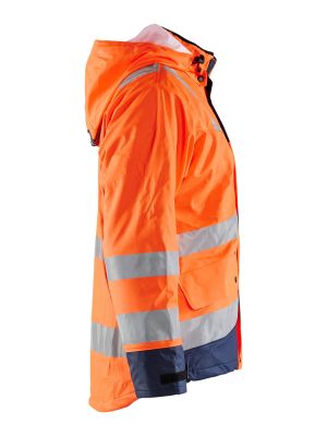 4307-2003 High Vis Work Jacket Waterproof Lined - Blåkläder