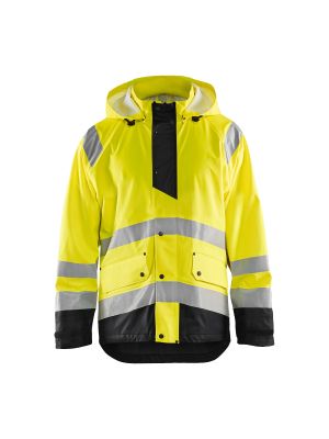 Rain Jacket Level 1 4323 High Vis Geel/Zwart - Blåkläder