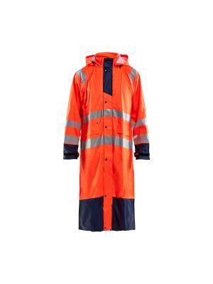 Rain Coat High Vis Level 1 4325 High Vis Oranje/Marine - Blåkläder