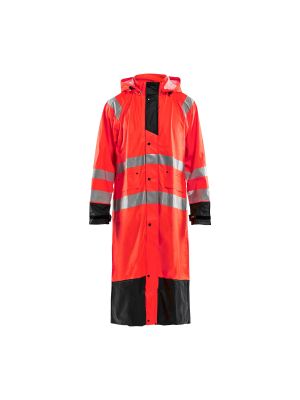 Rain Coat High Vis Level 1 4325 High Vis Rood/Zwart - Blåkläder