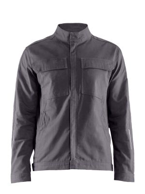 4466-1344 Work jacket Stretch Blåkläder Mid Grey 9600 71workx Front