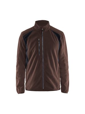 Fleece Jacket 4730 Bruin/Zwart - Blåkläder