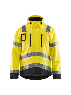 Waterproof High Vis Jacket 4837 High Vis Geel/Zwart - Blåkläder