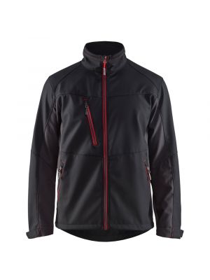 Blåkläder 4950-2516 Softshell Jacket - Black/Red