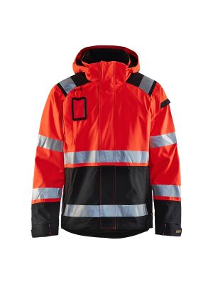 High Vis Shell Jacket 4987 High Vis Rood/Zwart - Blåkläder