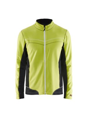 Micro Fleece Jacket 4997 Lime/Zwart - Blåkläder