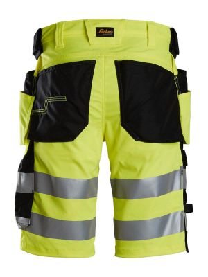 6135 Hi Vis Work Shorts Class 1 - Snickers