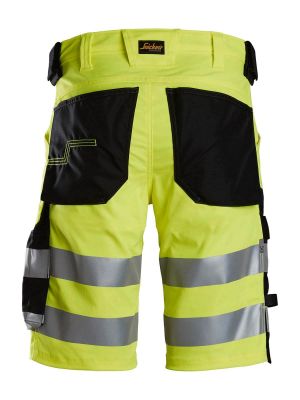 6136 Hi Vis Work Shorts Class 1 - Snickers