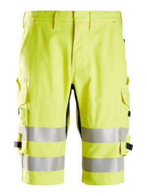 6160 High Vis Work Shorts Fireproof ProtecWork - Snickers