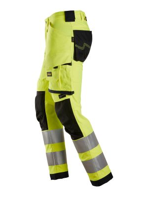 6343 High Vis Work Trousers Class 2 Stretch - Snickers