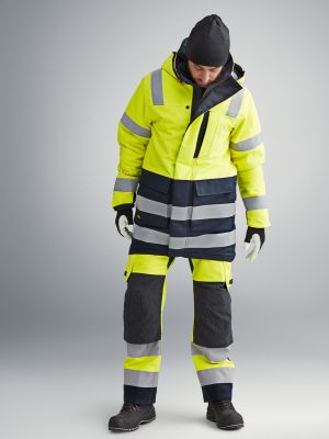 6563 High Vis Work Trouser Fireproof Waterproof ProtecWork - Snickers