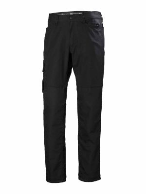 77460 Oxford Service Work Pant Black - Helly Hansen - front
