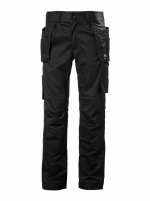 77521 Manchester Construction Work Pant Black - Helly Hansen - front
