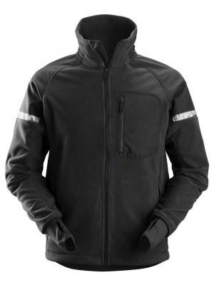 Snickers 8005 AllroundWork, Windproof Fleece Jacket - Black