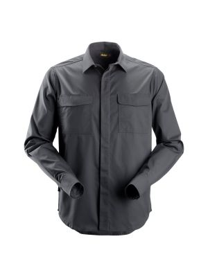 Snickers 8510 Service Shirt l/s - Steel Grey