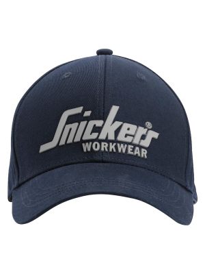Snickers 9041 Logo Cap - Navy