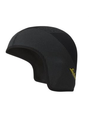 Snickers 9053 FlexiWork, Seamless Helmet Liner - Black/Grey